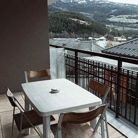 Cosy Avec Terrasse, Parking, Piscine Et Sauna A Jausiers, Pour 4 Pers, Proche Barcelonnette - Fr-1-165b-48